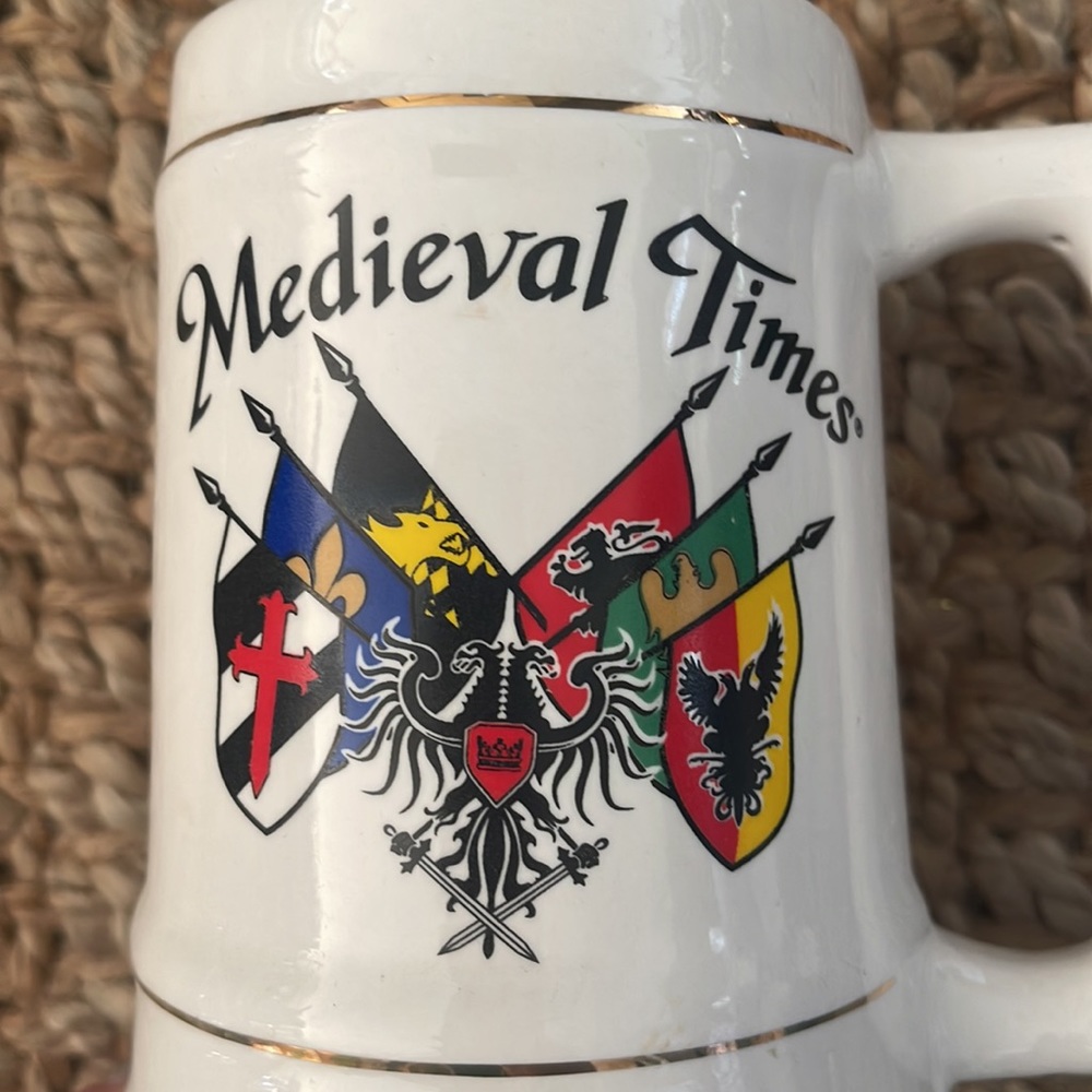NEW MEDIEVAL TIMES MUG LARGE